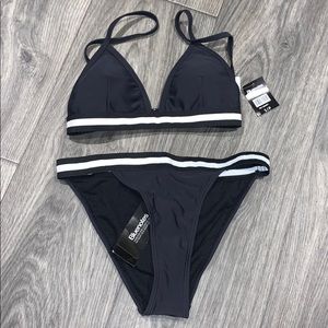 Black Two Piece Bathing Suit
